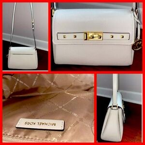 MICHAEL KORS ADDISON VANILLA
SM MESSENGER 
LEATHER